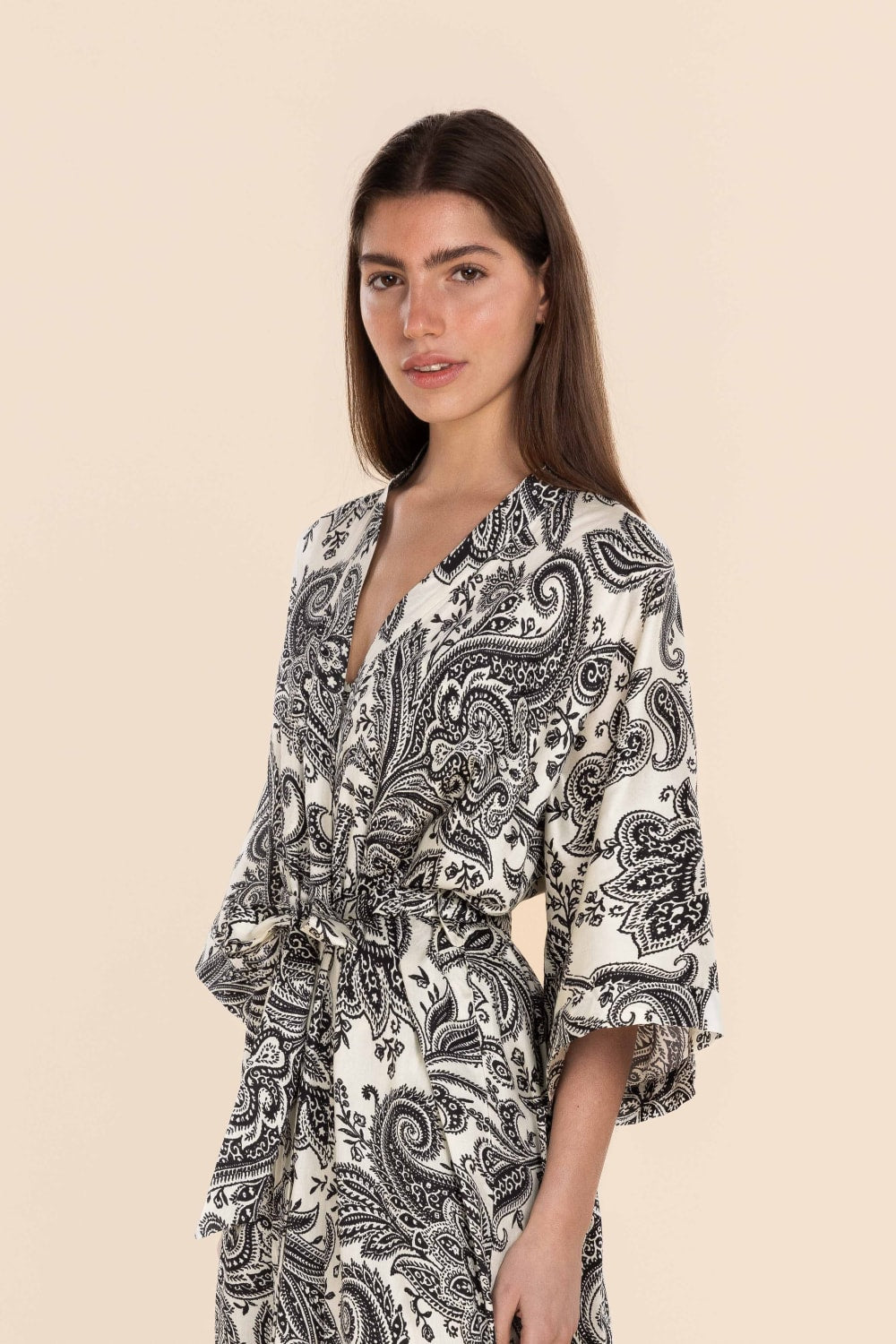 Annie Cotton Sateen Robe