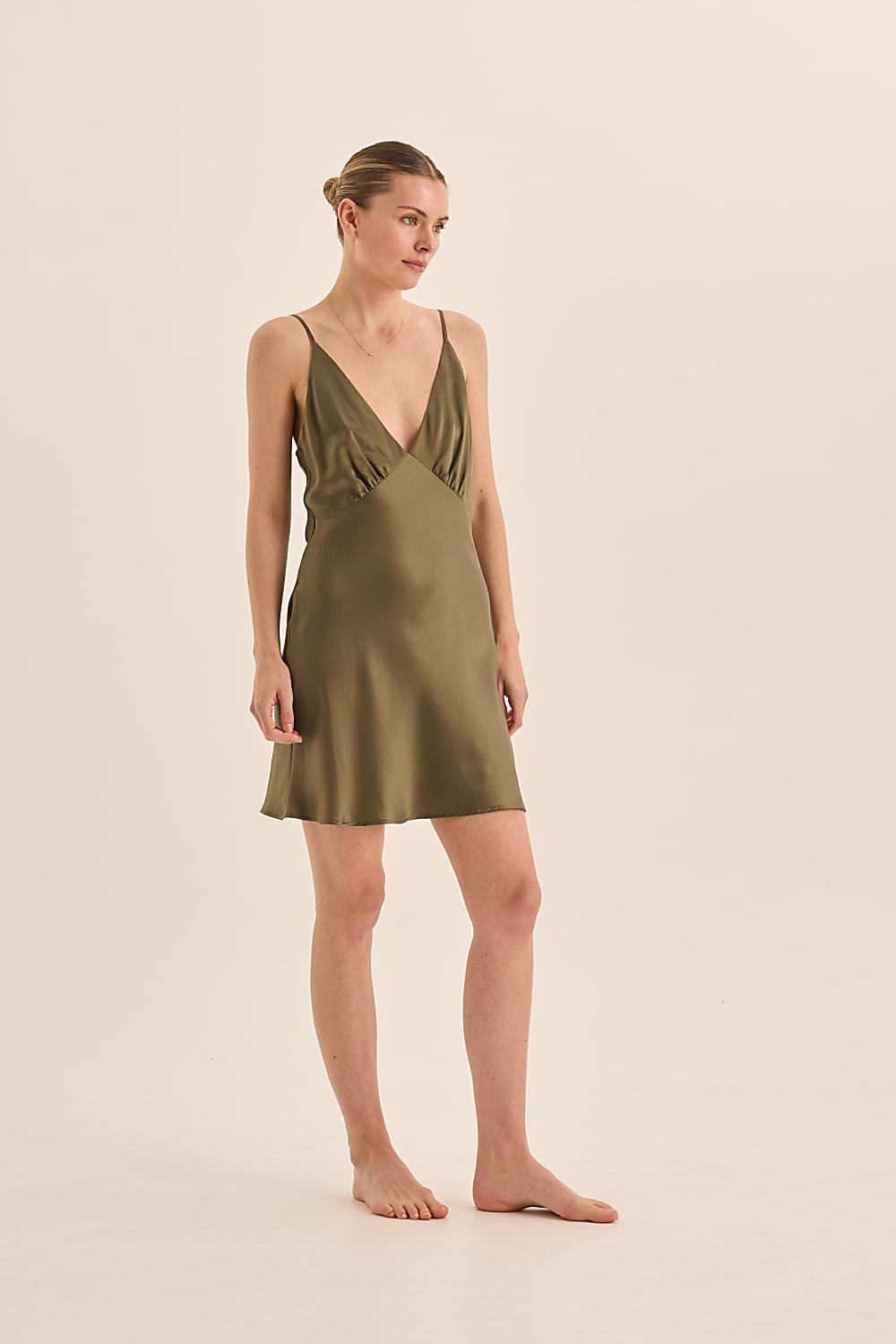 Seraphina Pure Silk Short Chemise