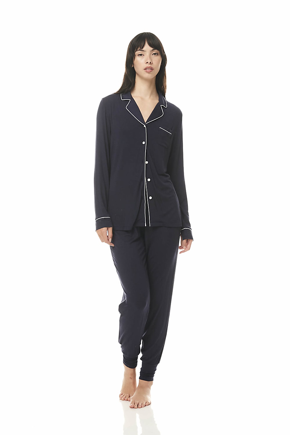 Aleah Navy Modal PJ Set