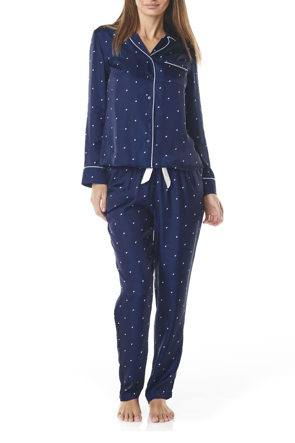 Aleisha Navy Small Geo Spot PJ