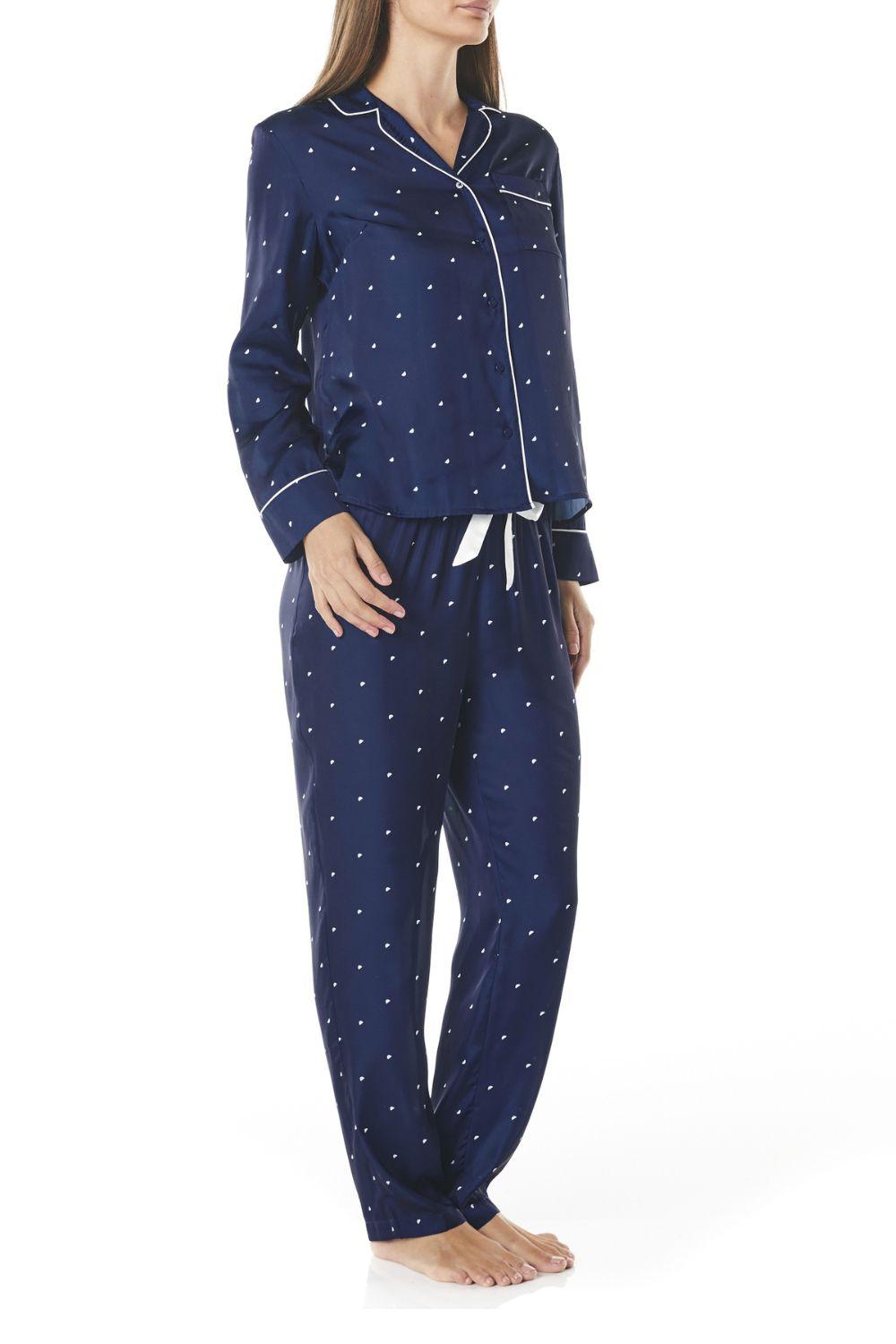 Aleisha Navy Small Geo Spot PJ