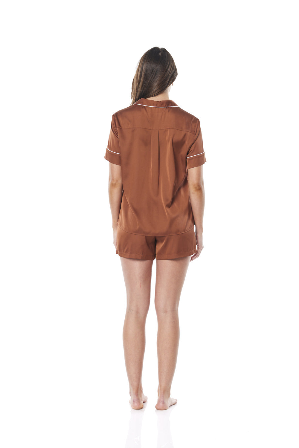 Amy Brown Satin PJ Short Set