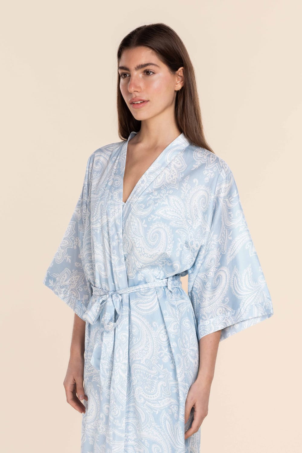 Annie Cotton Sateen Robe