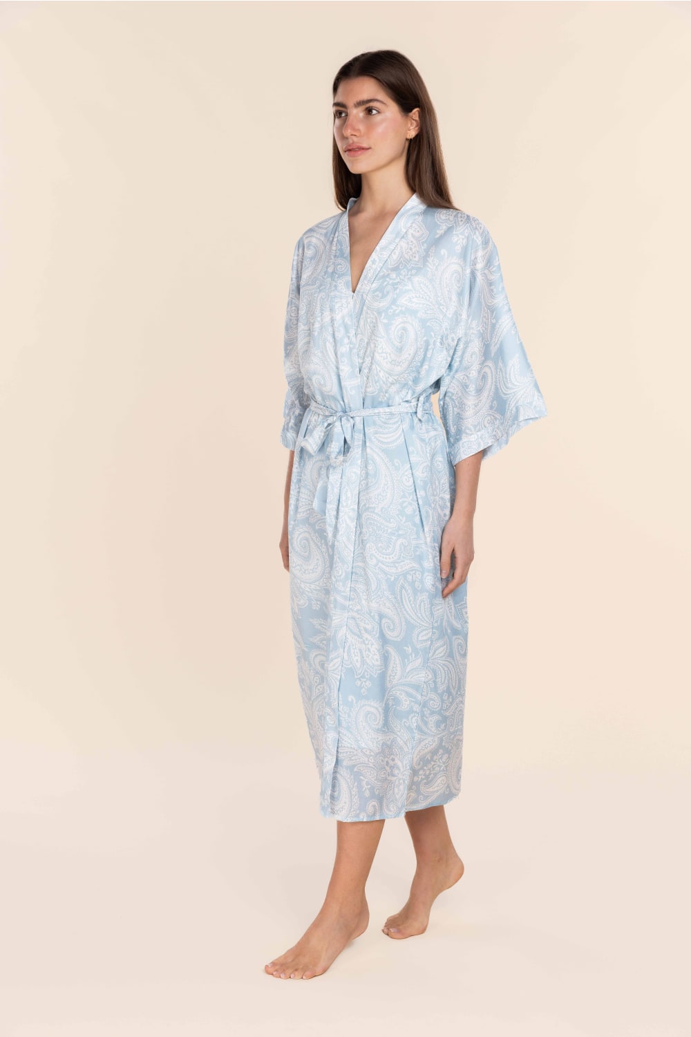 Annie Cotton Sateen Robe