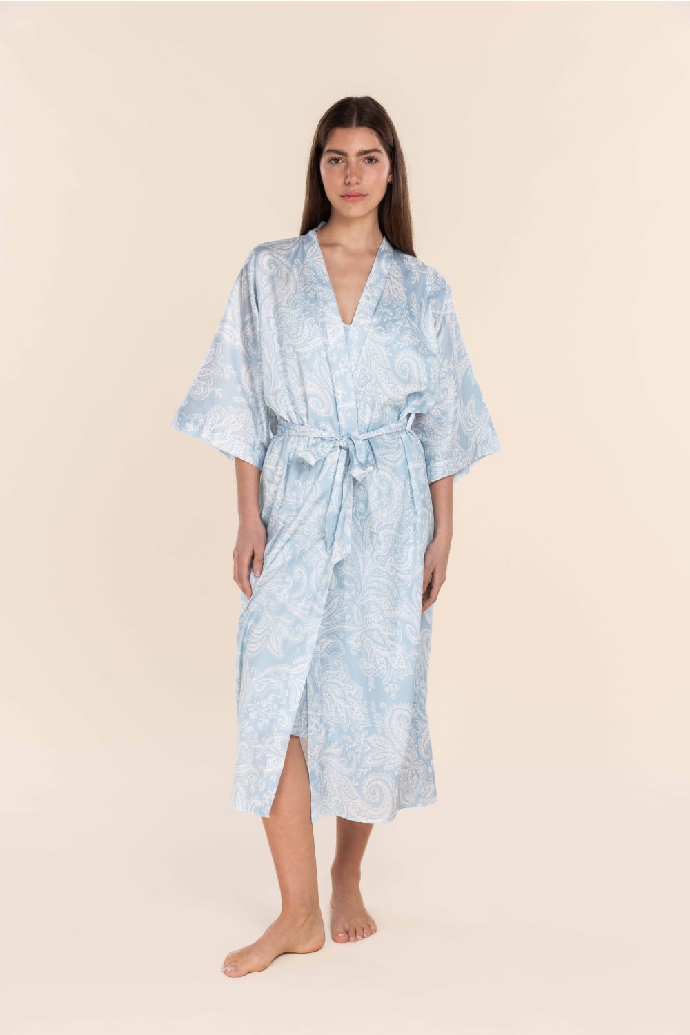 Annie Cotton Sateen Robe