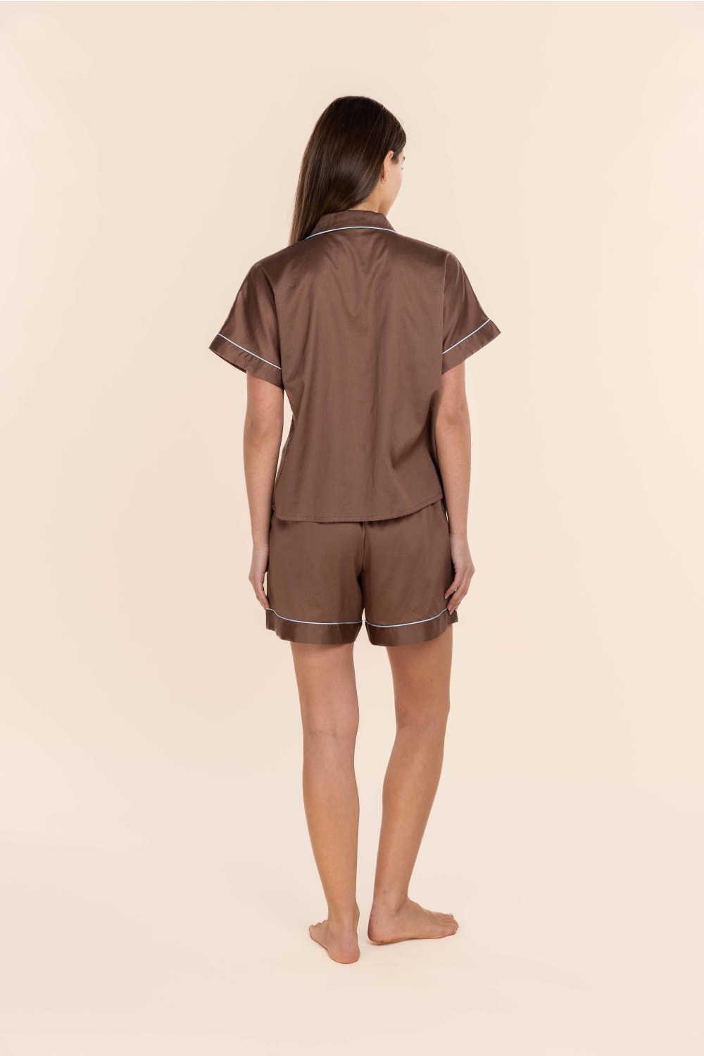 Ariana Double Piping Short Set