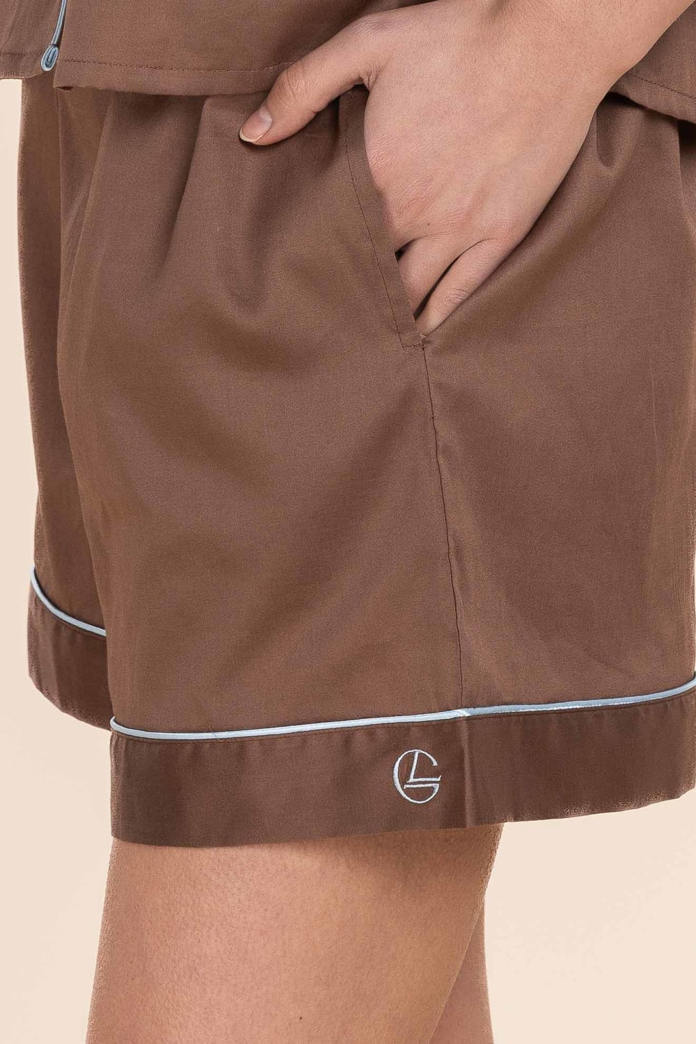Ariana Double Piping Short Set