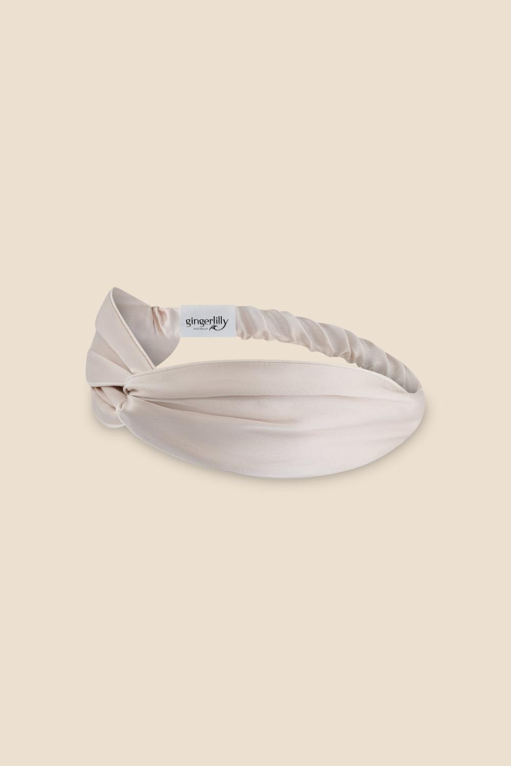 Celestial Pure Silk Pink Headband