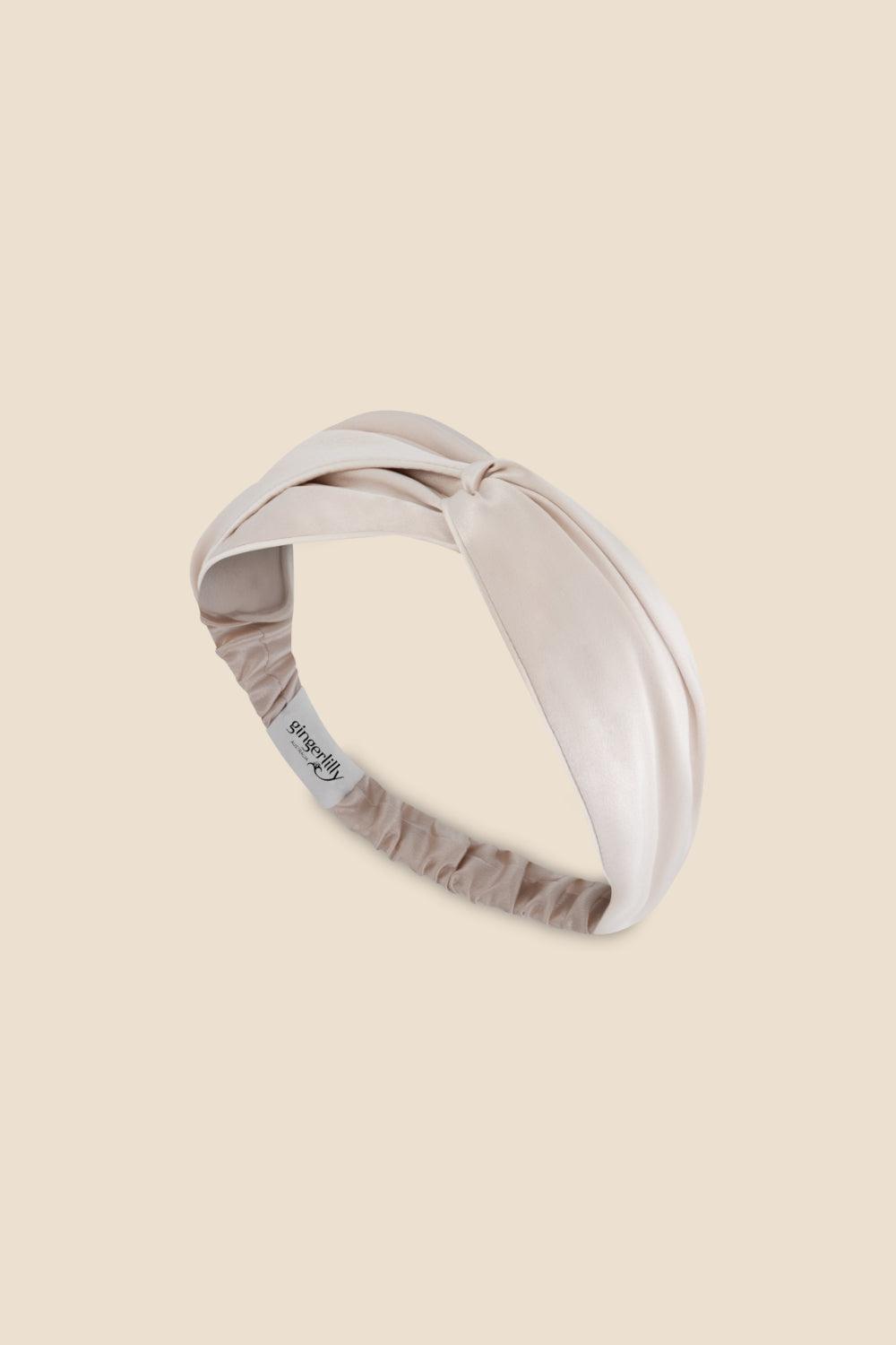 Celestial Pure Silk Pink Headband