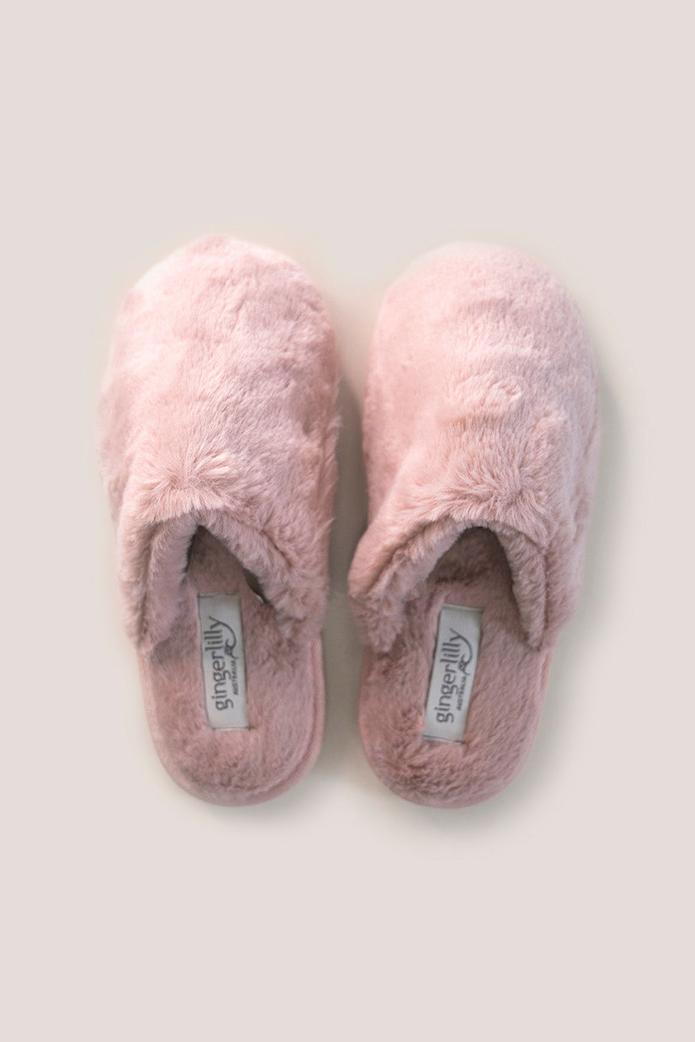 Cortina Plush Fluffy Slipper Pink
