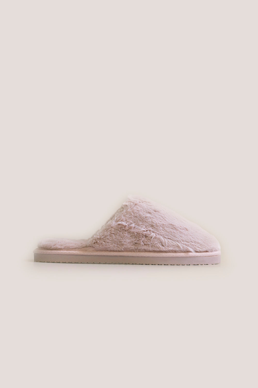 Cortina Plush Fluffy Slipper Pink