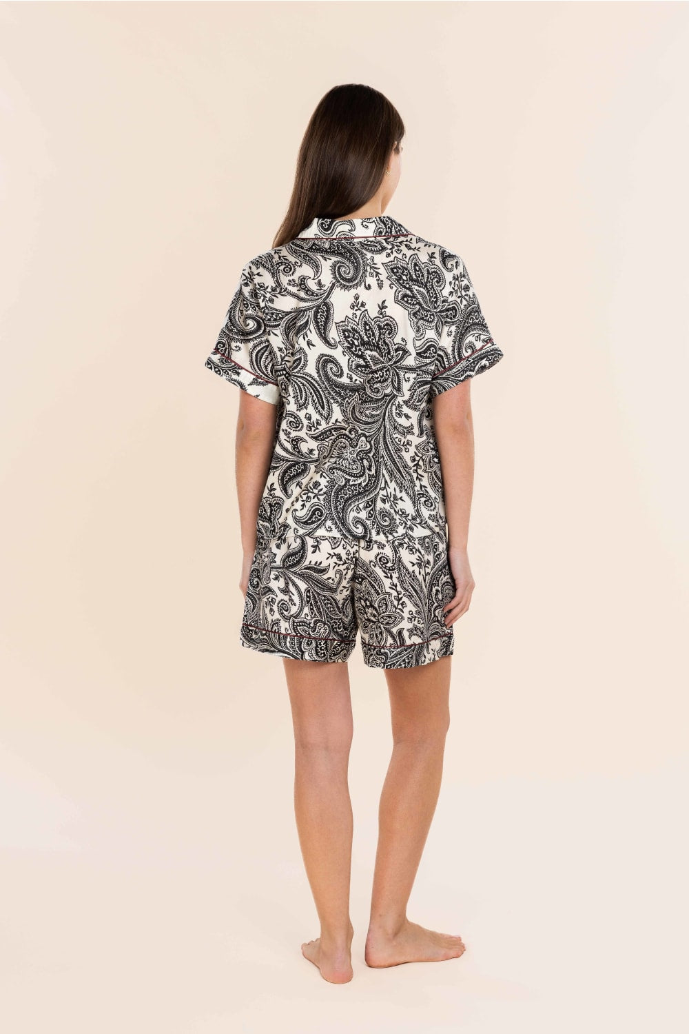 Daphne Cotton Sateen Short Set