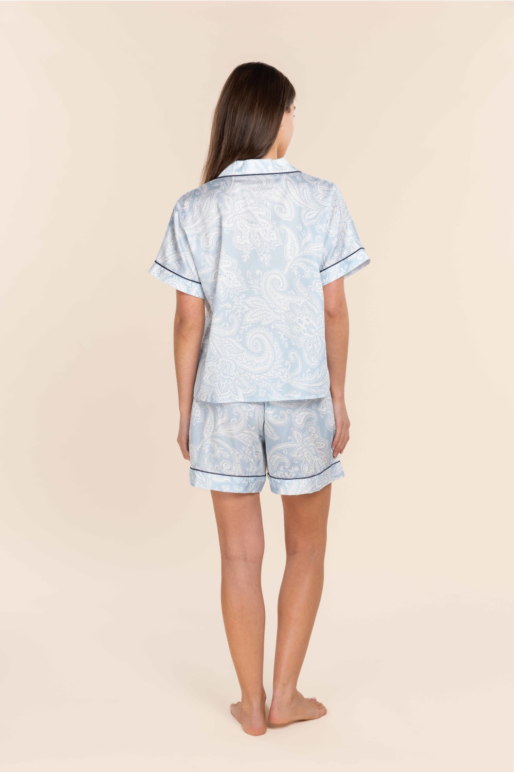 Daphne Cotton Sateen Short Set
