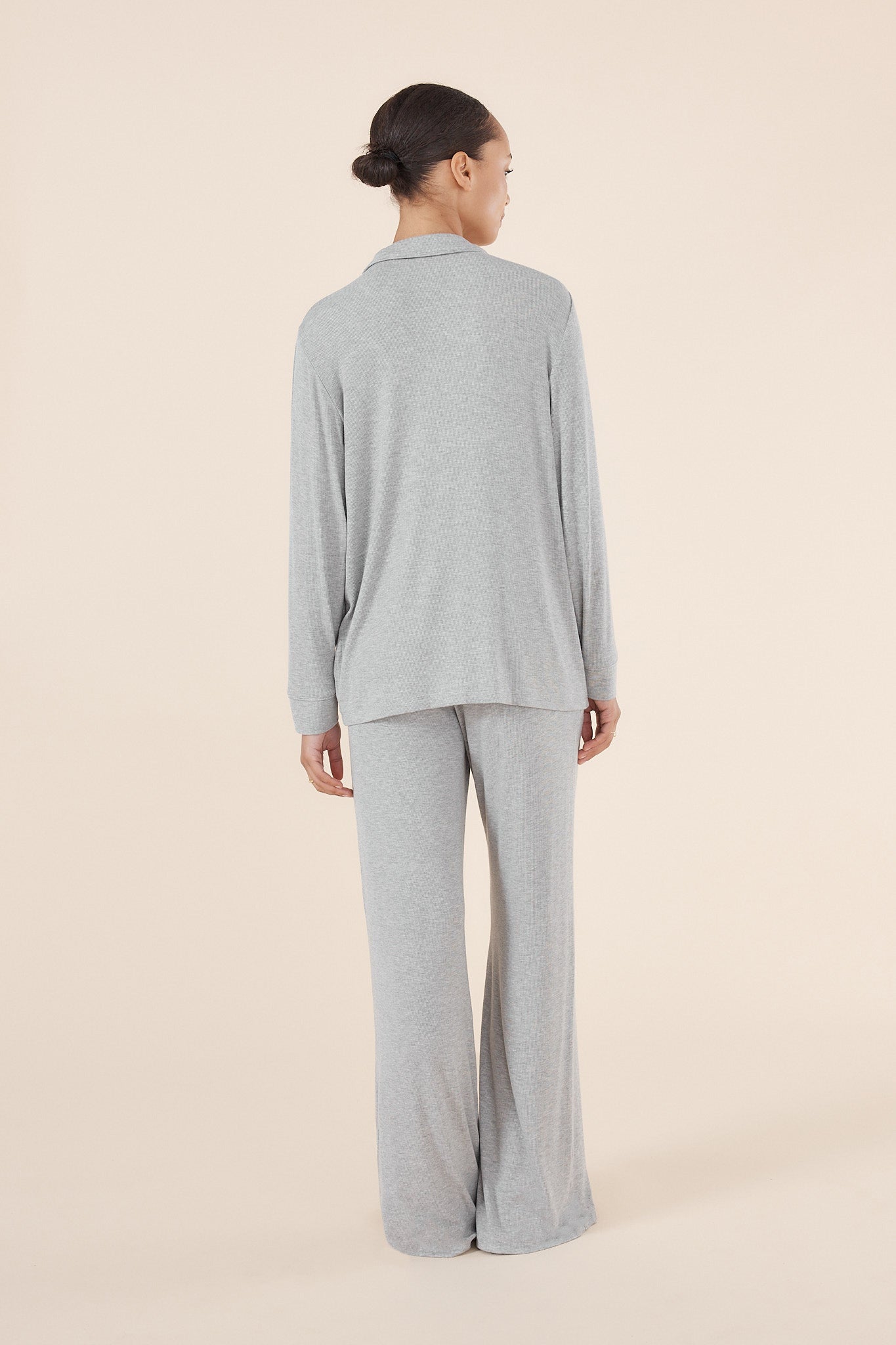 Emilia Ribbed Lounge PJ set