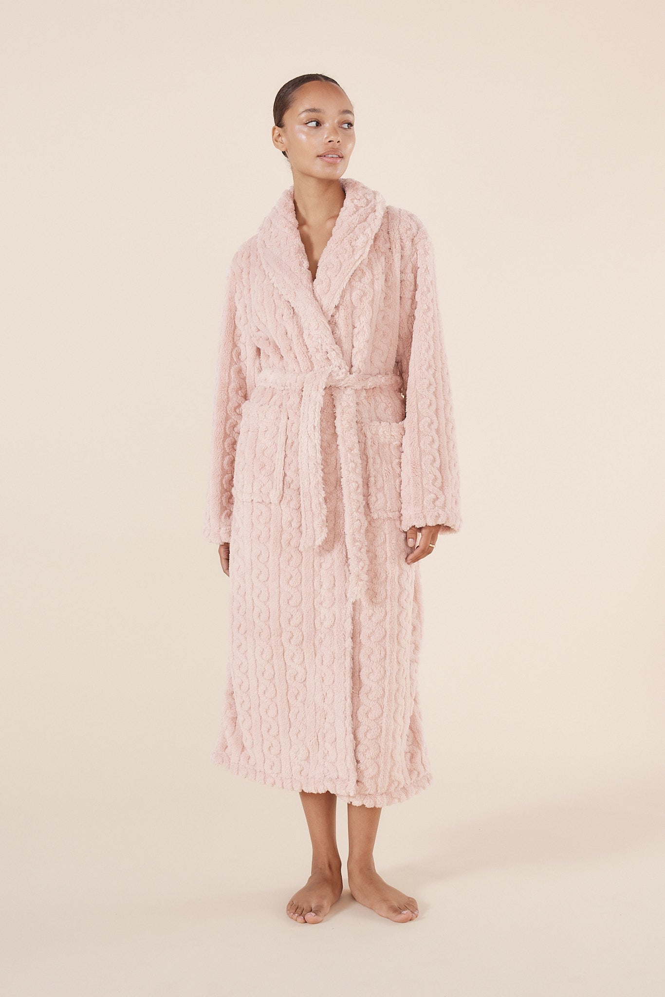 Gabriella Plush Long Robe