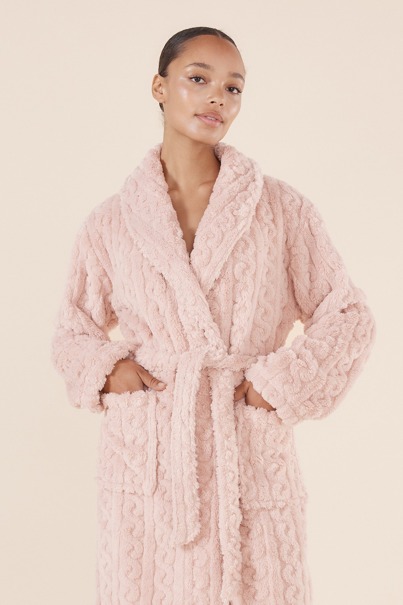 Gabriella Plush Long Robe