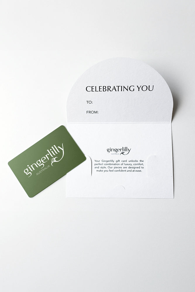 Gingerlilly Sleepwear Physical Gift Card