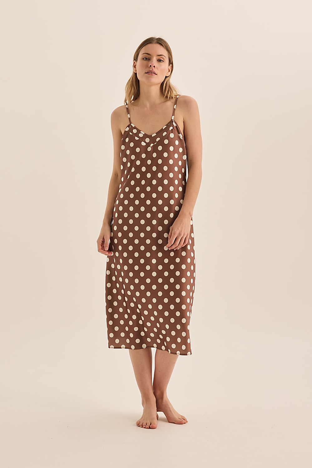 Hannah Brown Spot Nightie