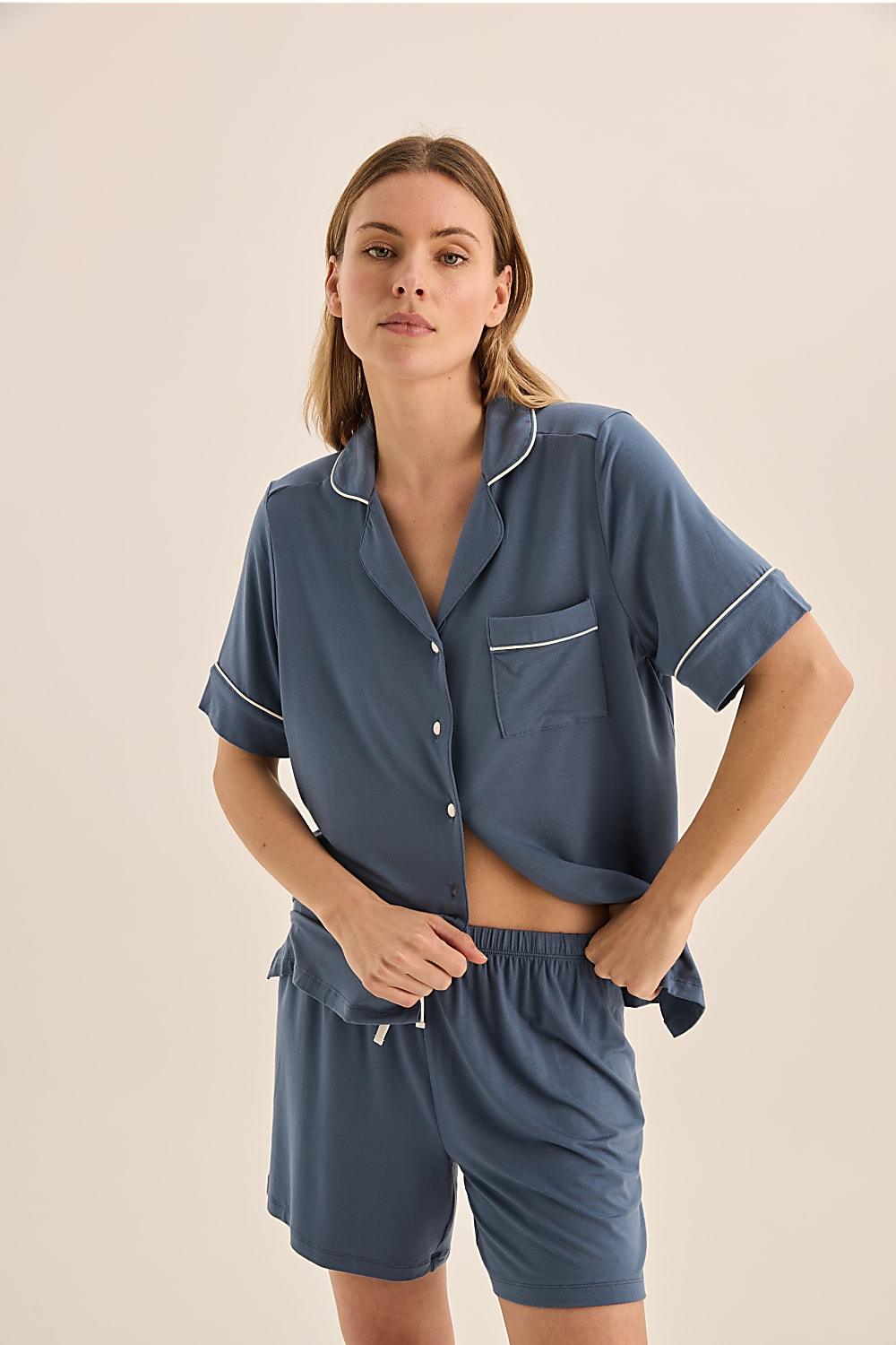 Harper Denim Modal Short PJ