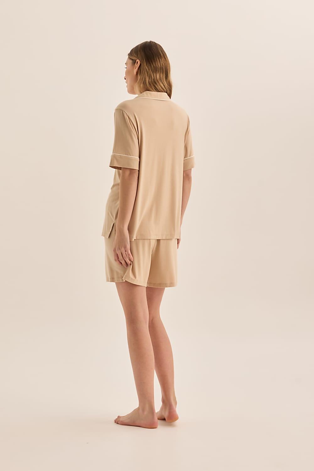 Harper Natural Modal Short PJ