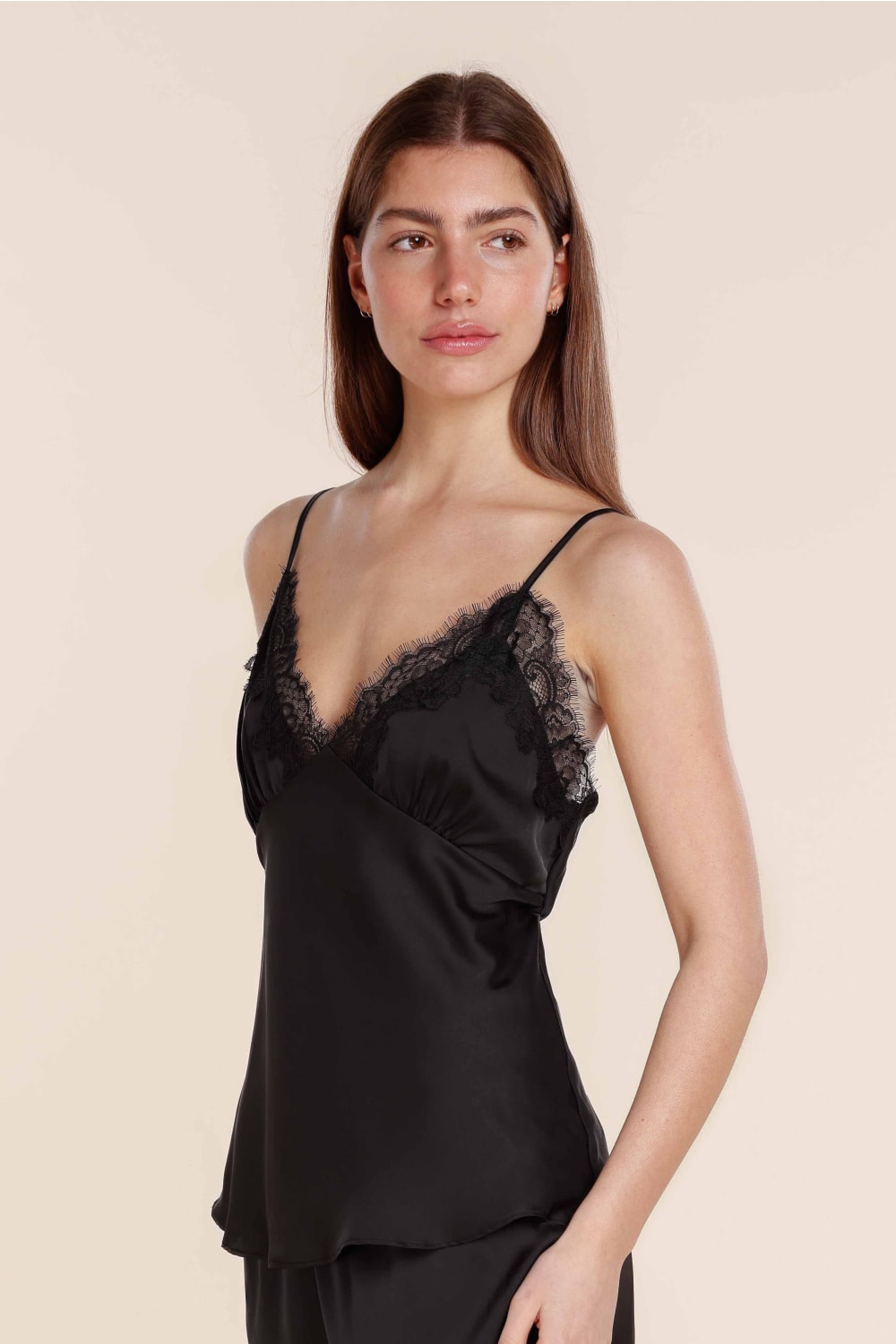 Heather Silky Satin Cami and Short Set