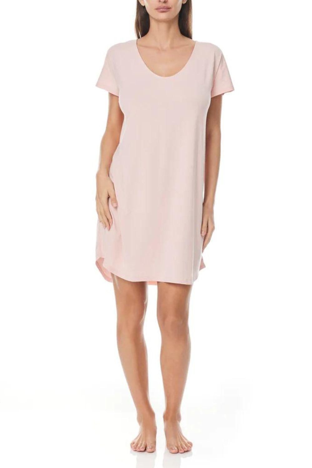 Jean Pink Tee Bamboo Nightie