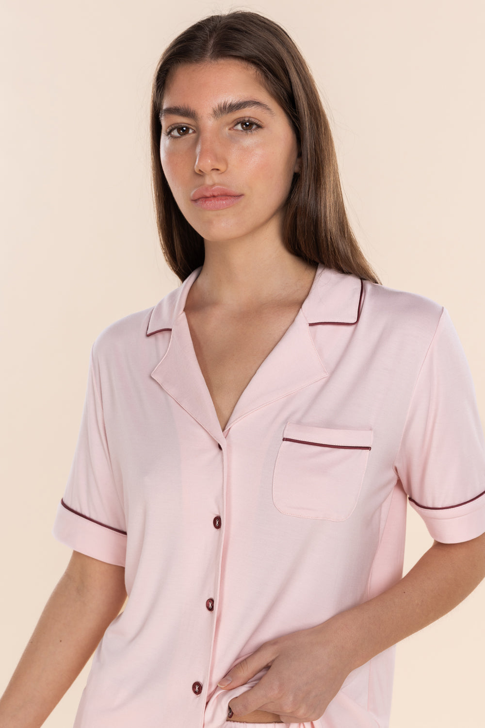 Jenna Bamboo Long PJ Set