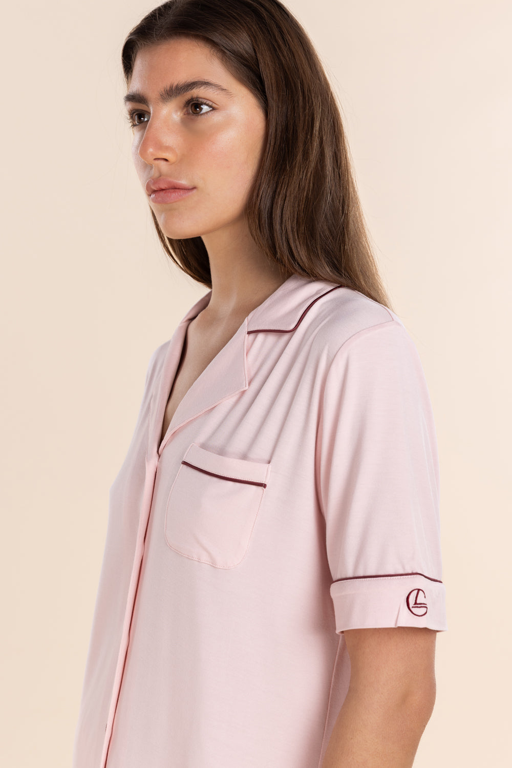 Jenna Bamboo Long PJ Set