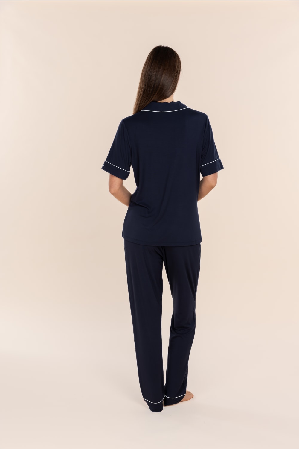 Jenna Bamboo Long PJ Set