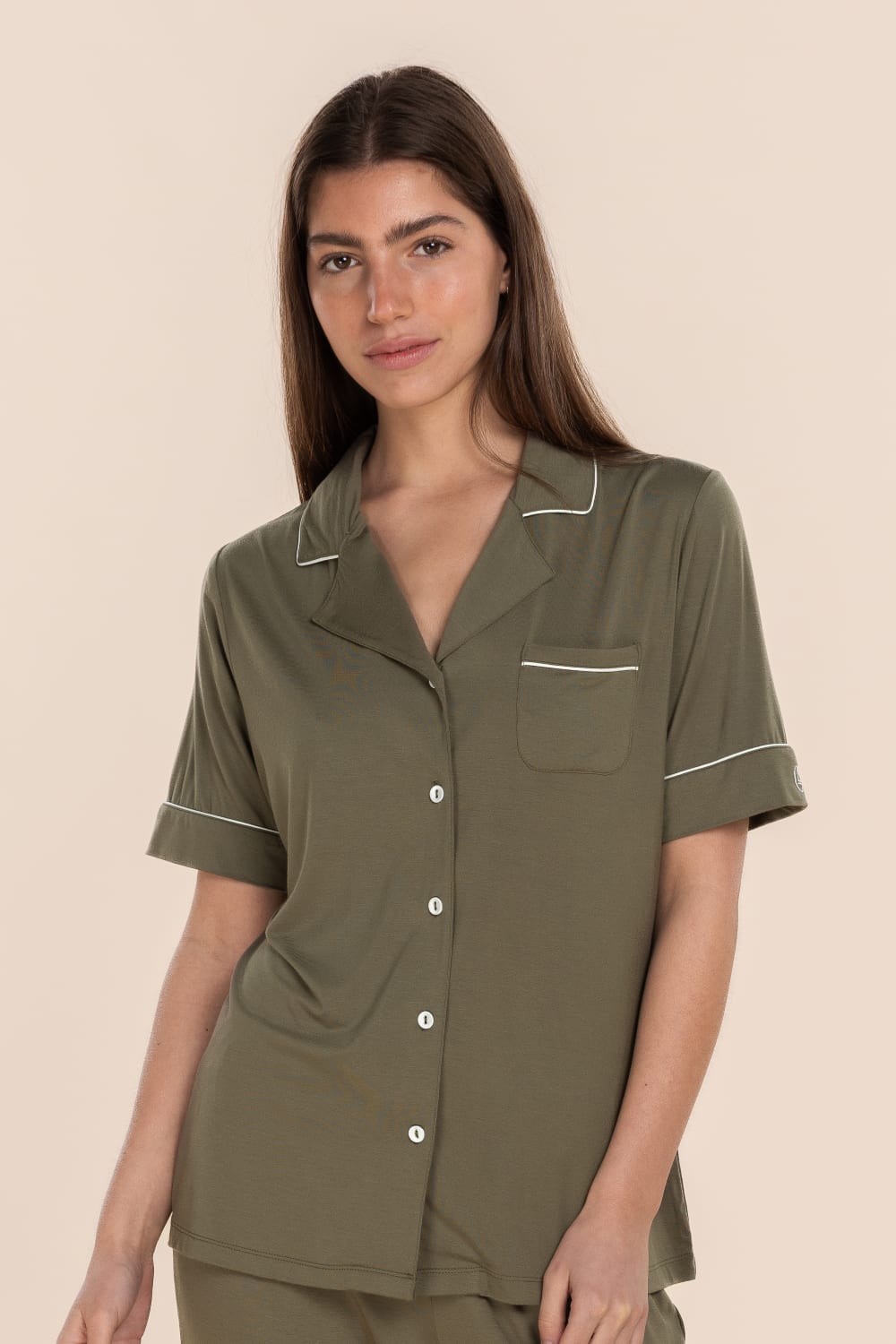 Jenna Bamboo Long PJ Set