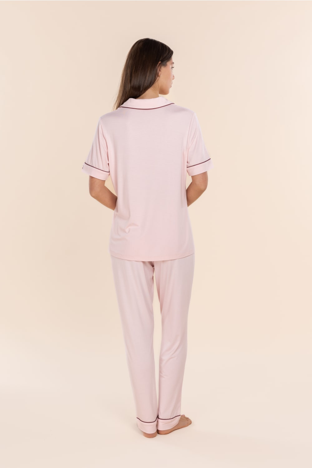 Jenna Bamboo Long PJ Set