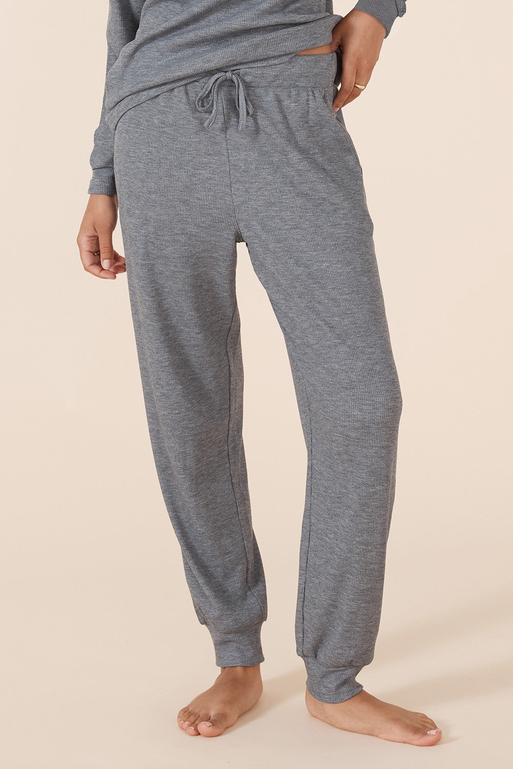 Lainey Waffle Pyjama Set
