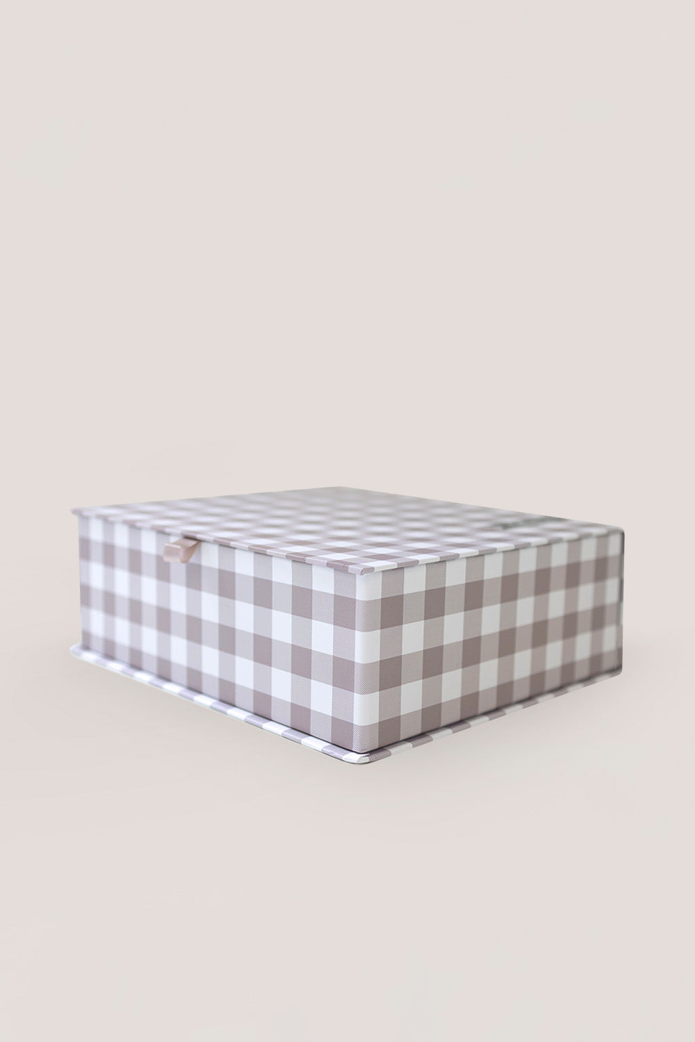 Lia Natural Gingham Cotton PJ set