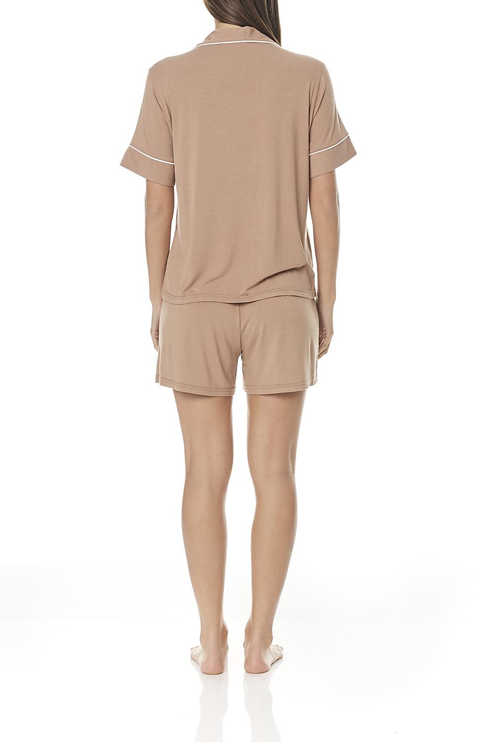Lily Caramel Modal PJ Set