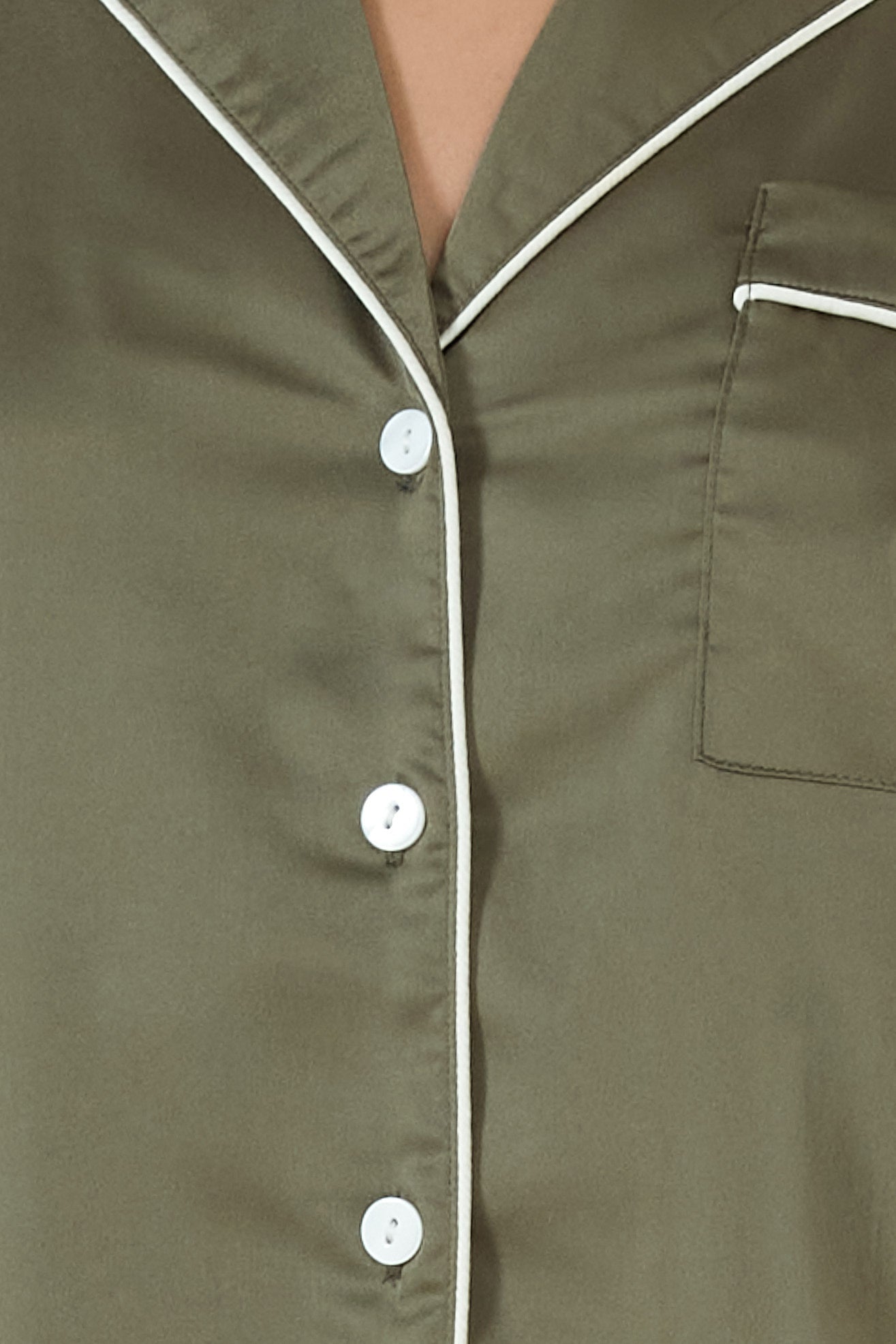 Luella Olive Silky Satin PJ Set