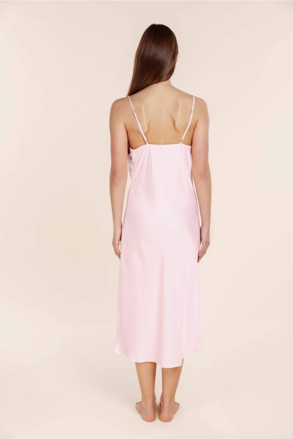 Magnolia Silky Satin Long Gown
