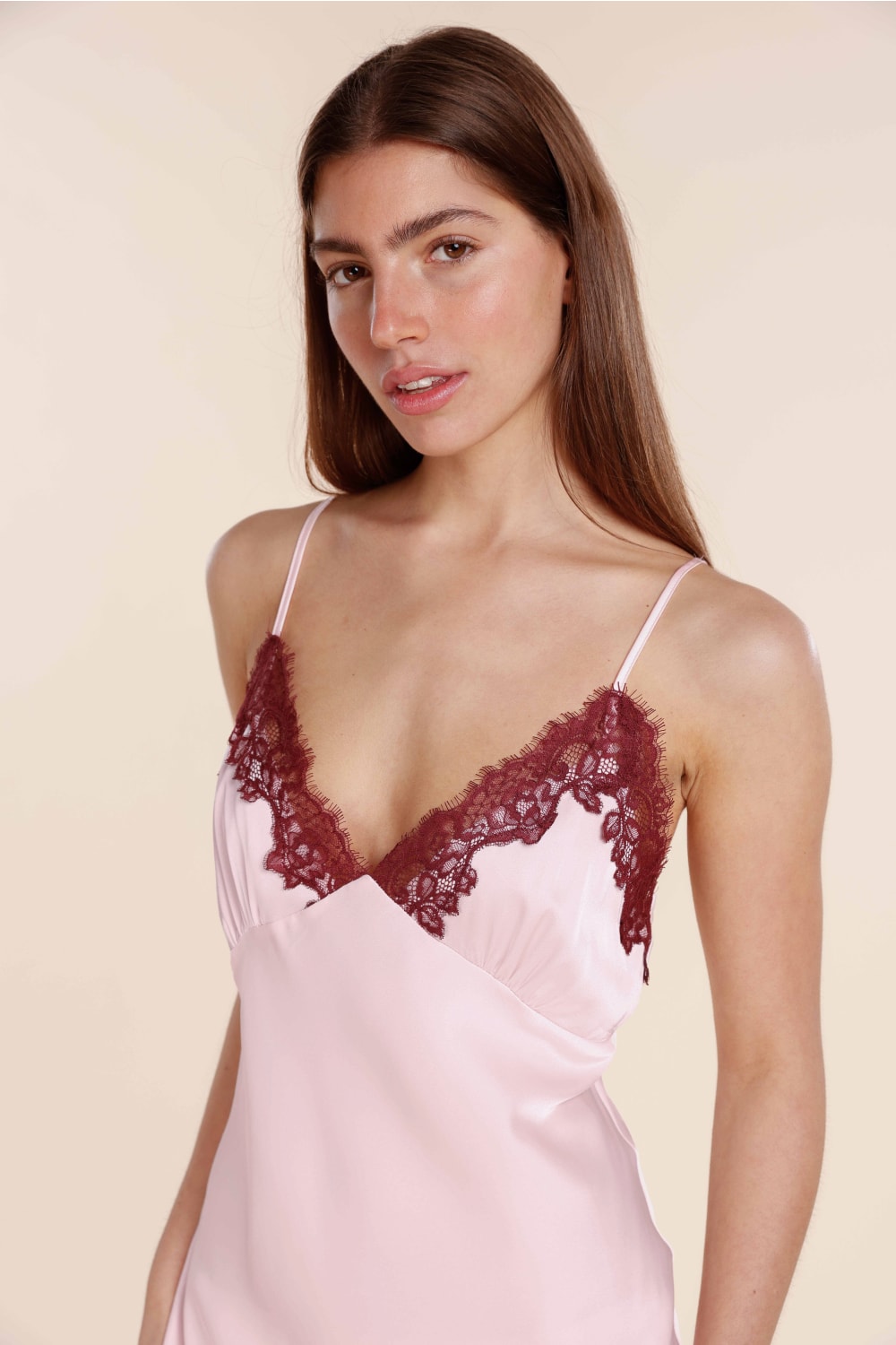 Magnolia Silky Satin Long Gown