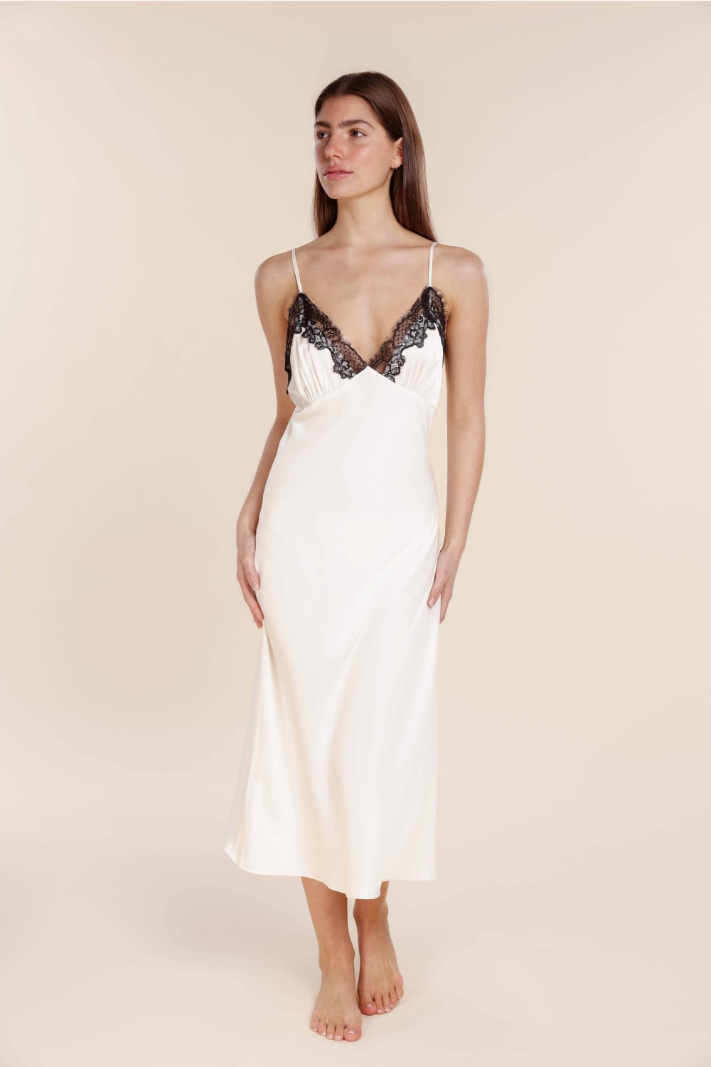 Magnolia Silky Satin Long Gown