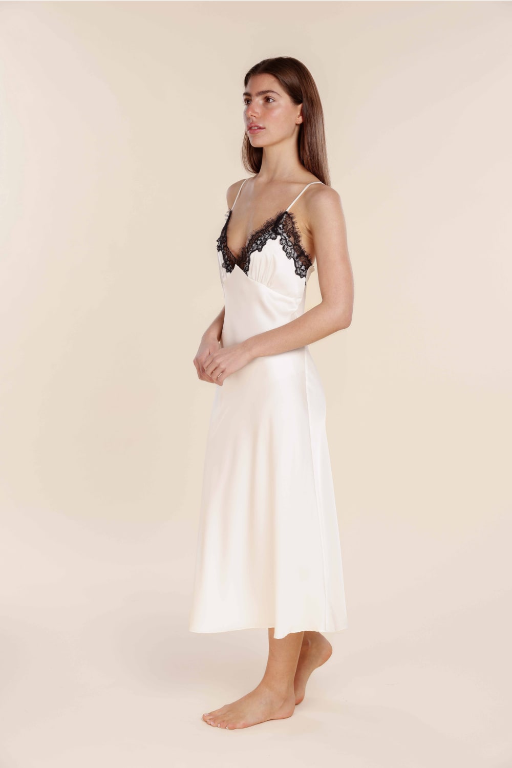 Magnolia Silky Satin Long Gown