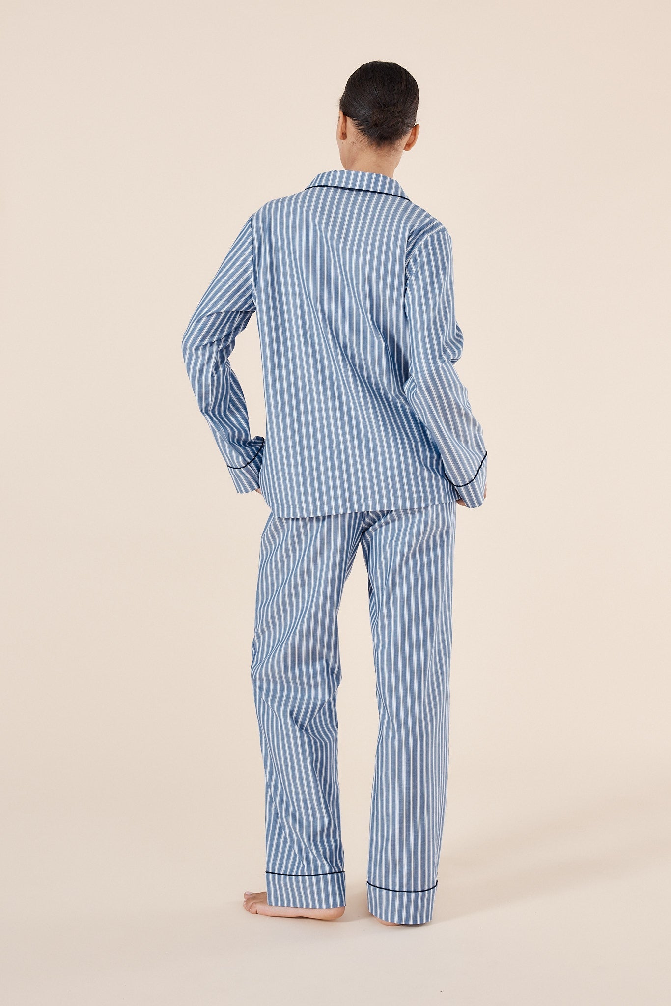 Octavia Cotton Stripe PJ set