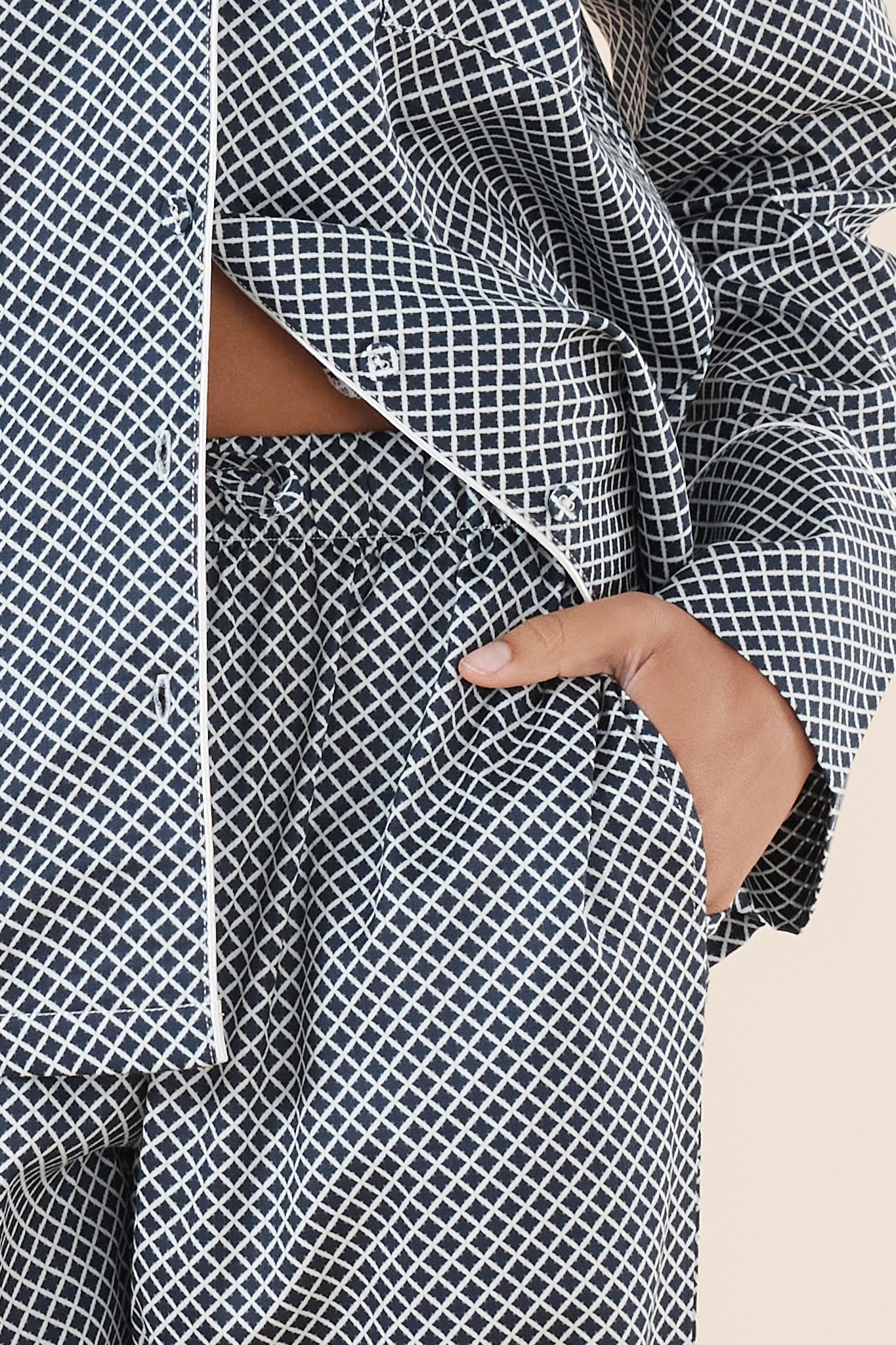 Sky Diamond Cotton PJ set