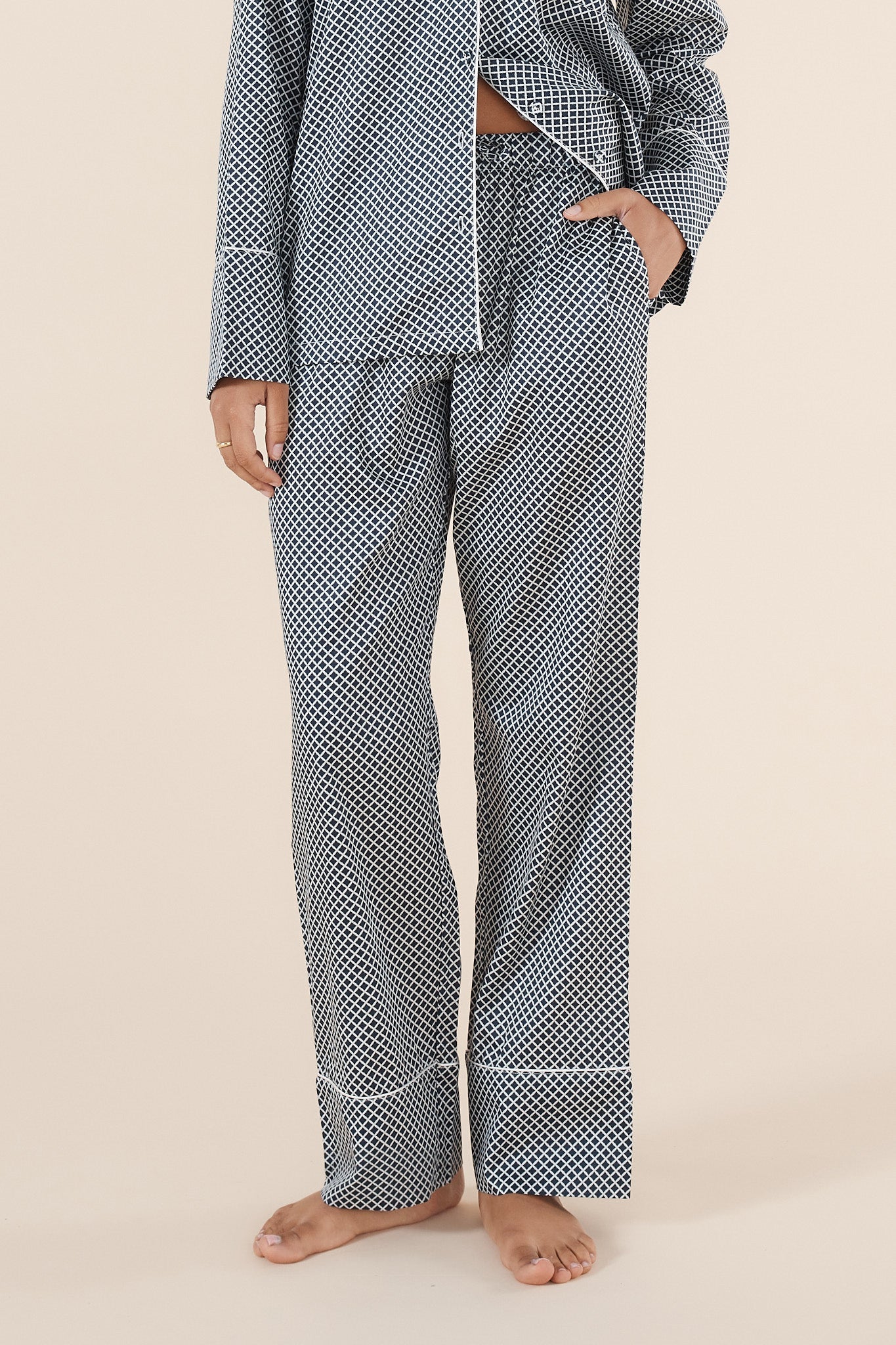 Sky Diamond Cotton PJ set