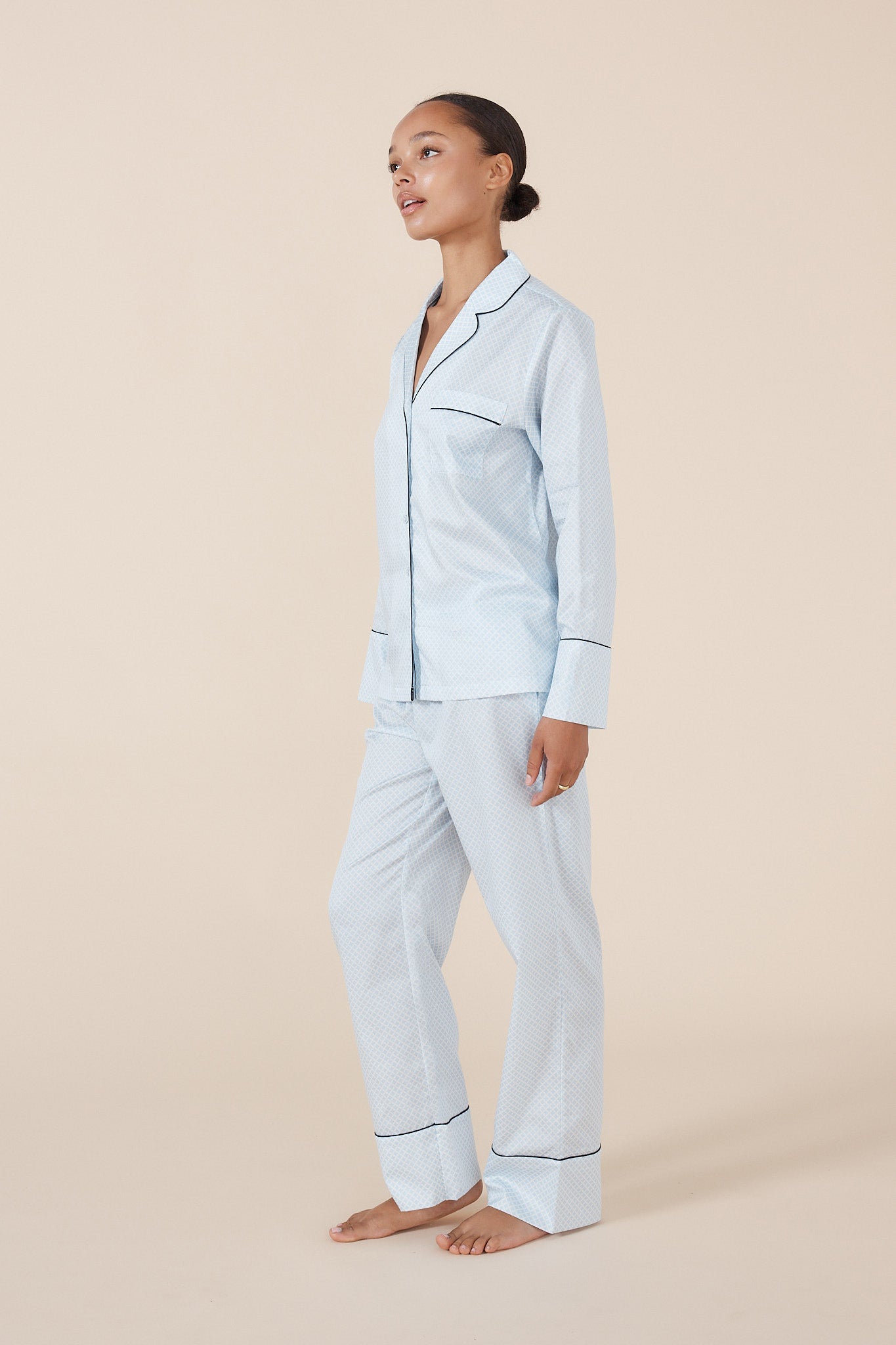 Sky Diamond Cotton PJ set