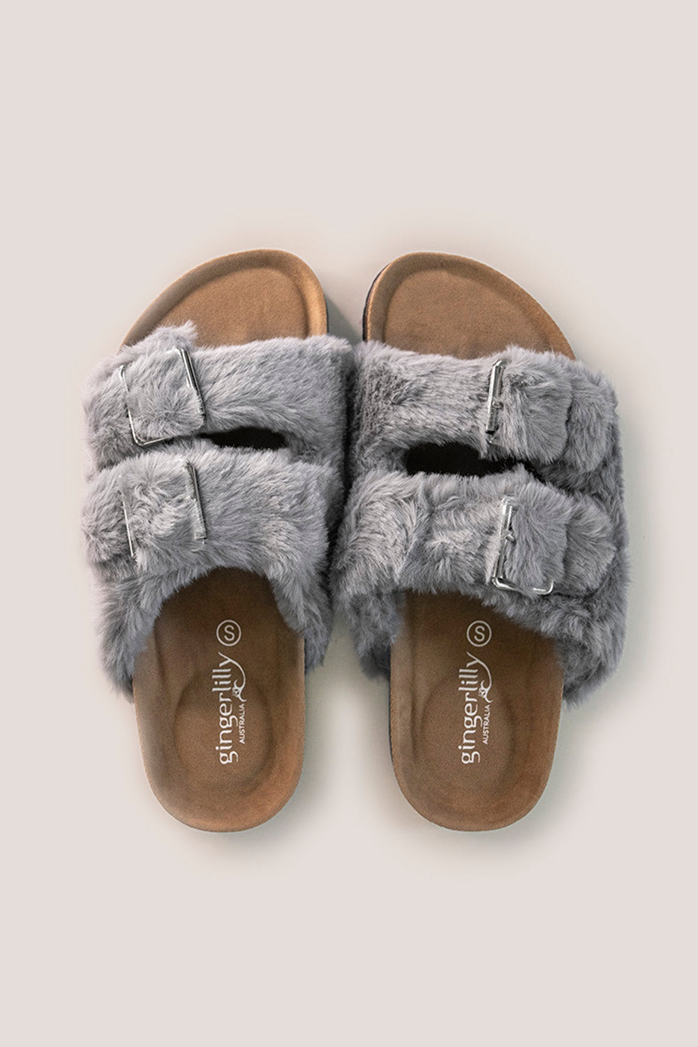 Sorrento Slipper In Grey