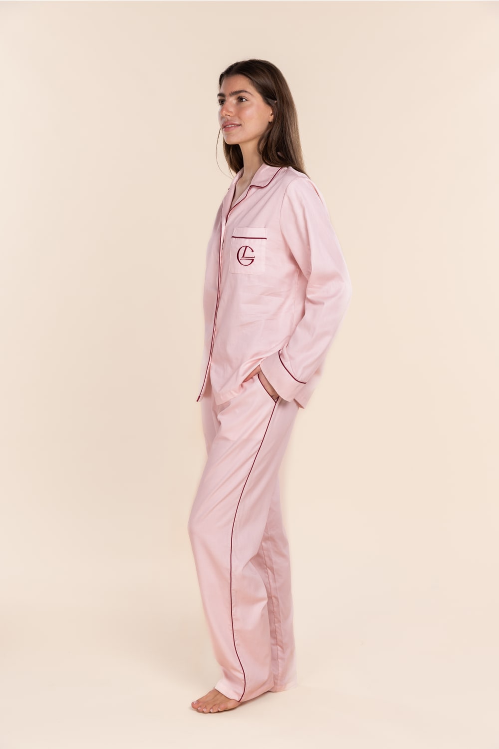 Susanna Cotton Long PJ Set