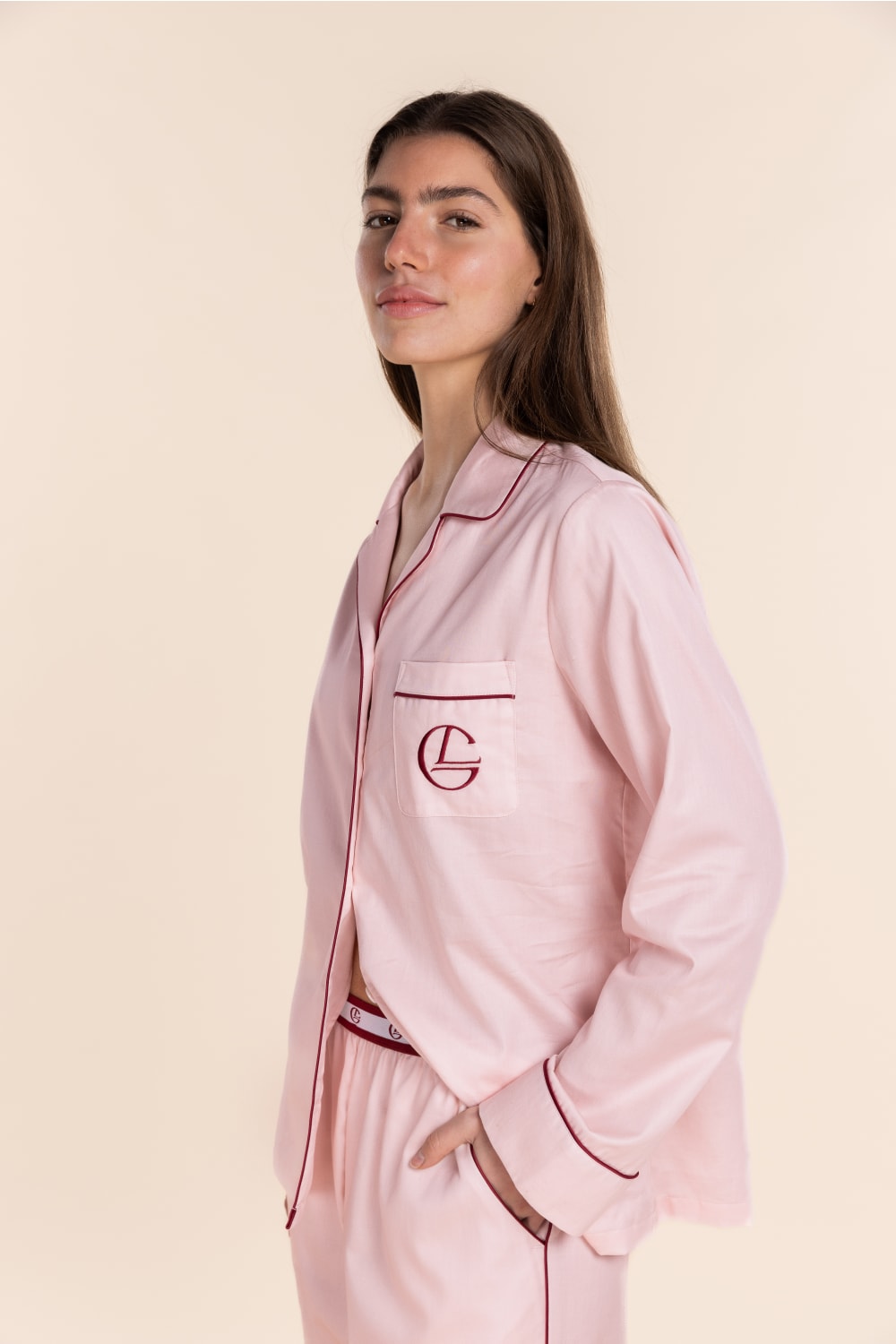 Susanna Cotton Long PJ Set