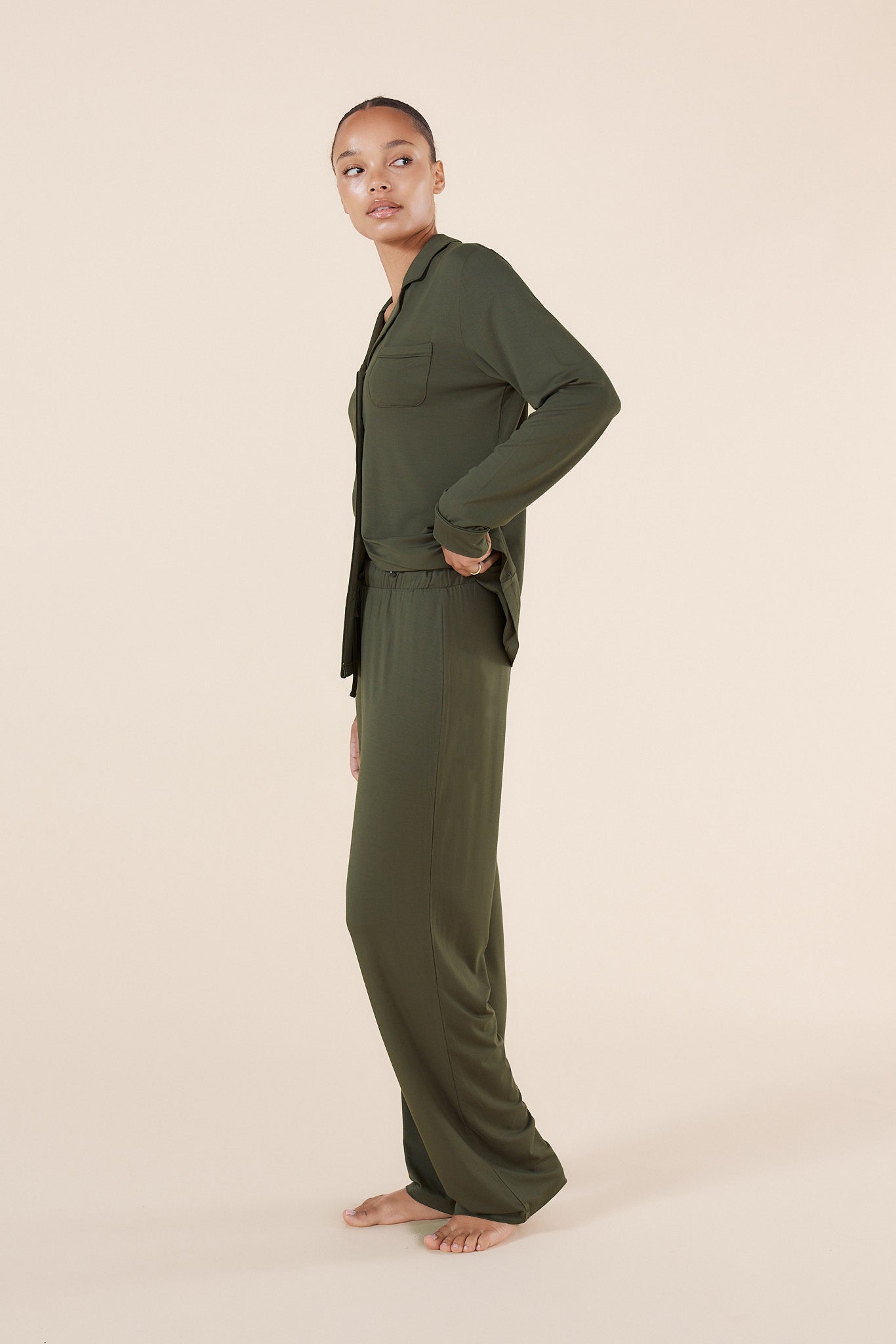 Tessa Bamboo Long PJ set