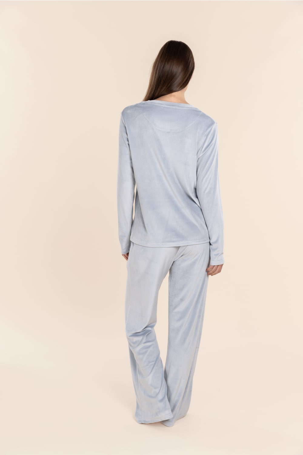 Thea Velour Long Lounge Set