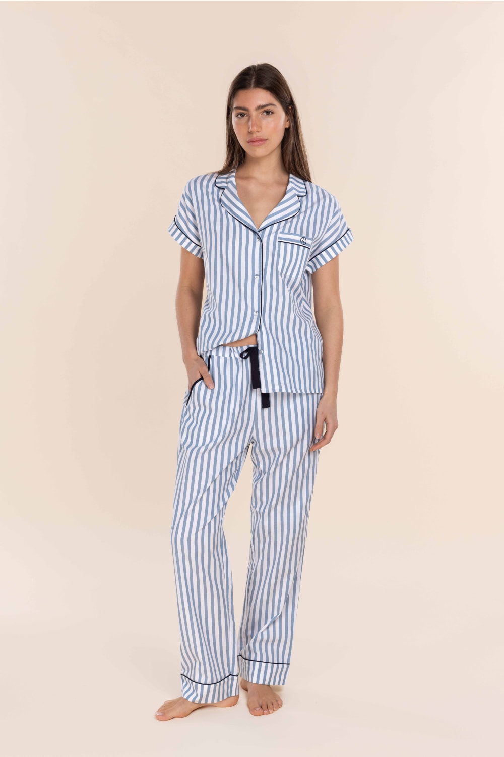 Winona Cotton Long PJ Set