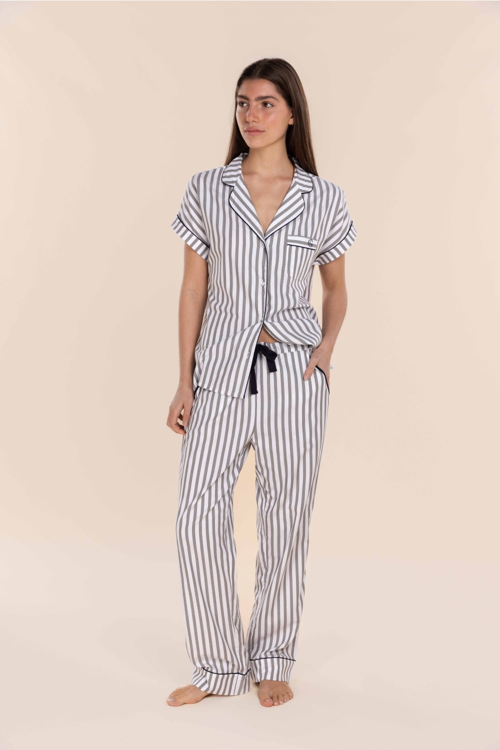 Winona Cotton Long PJ Set